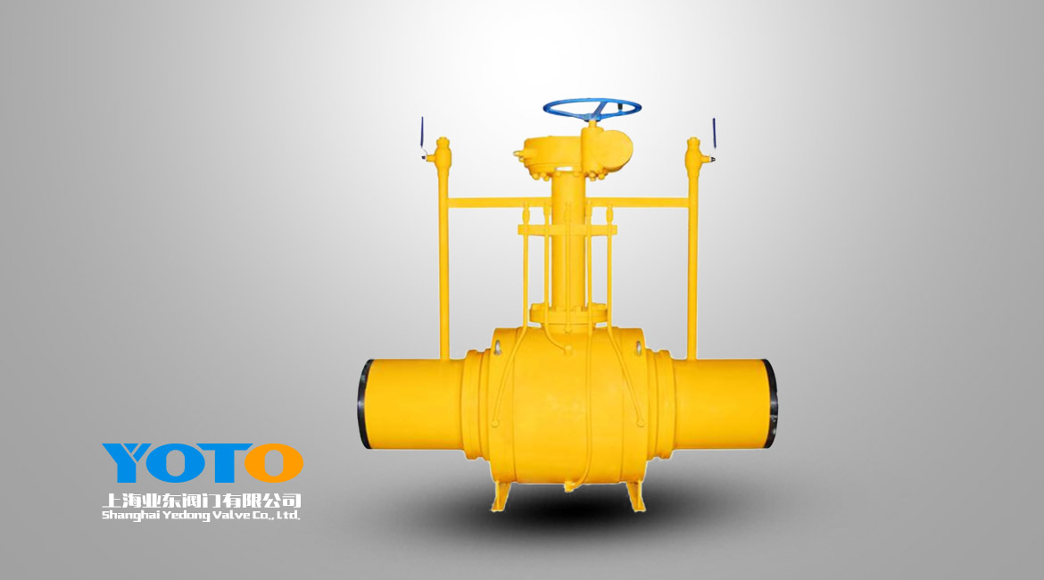 埋地式带袖管双放散焊接球阀